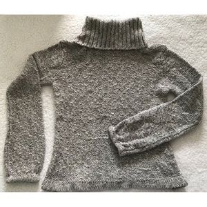 Woven Gray Sweater